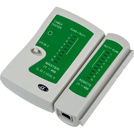 FEDUS RJ45 and RJ11 Network LAN Cable Tester 9V Battery with LED ...