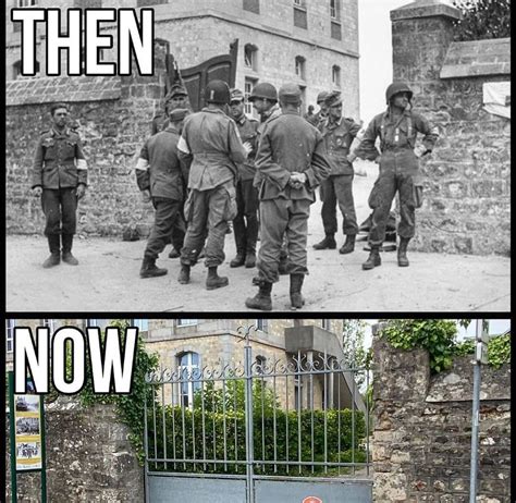 قبل و بعد دیدنی ؛ جنگ جهانی دوم و اکنون (عکس)
