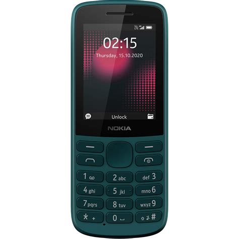 Nokia 215 4G Dual SIM 4G Phone with Long Battery Life, Multiplayer ...