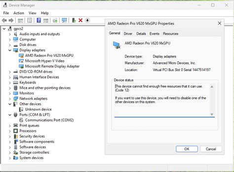 Image result for Code 12 eGPU Fix