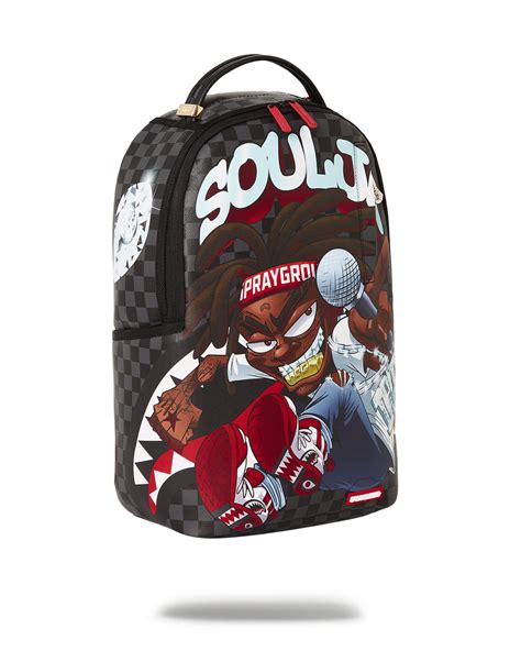 Mochila Sprayground SOULJA BOY ON THE RUN BACKPACK Negro