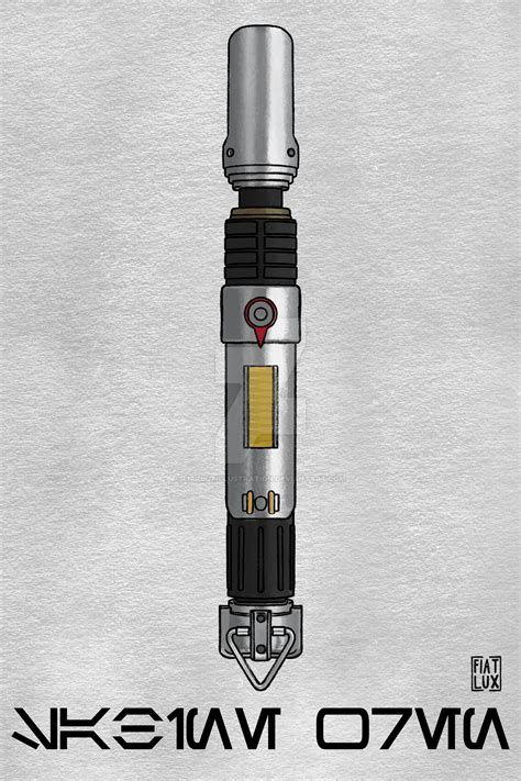 Aurebesh Lightsabers - Sabine Wren by fiatluxillustration on DeviantArt