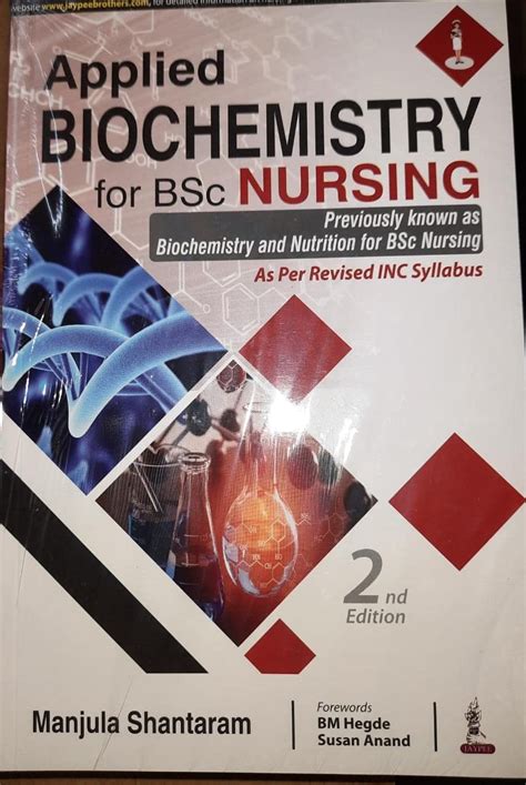 Buy APPLIED BIOCHEMISTRY FOR BSC NURSING Book Online at Low Prices in ...