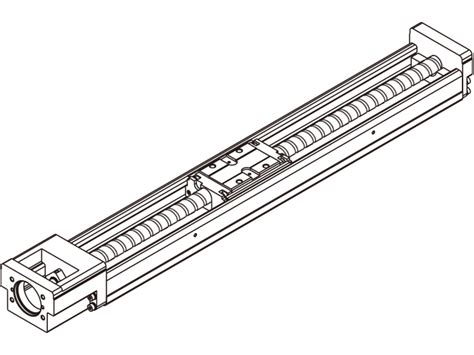 Models KR46-A/KR46-B Without Cover, Direct Motor Coupling｜LM Guide ...
