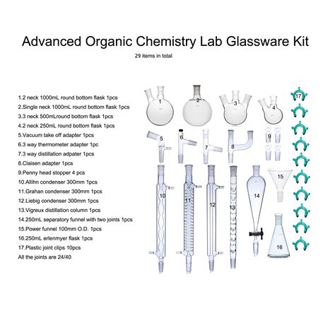 Organic Chemistry Glassware Names