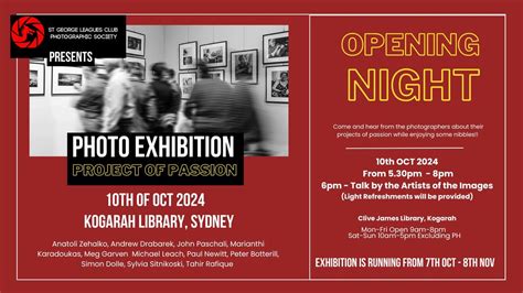 POP Exhibition OPENING NIGHT - By St George Photographic Society ...