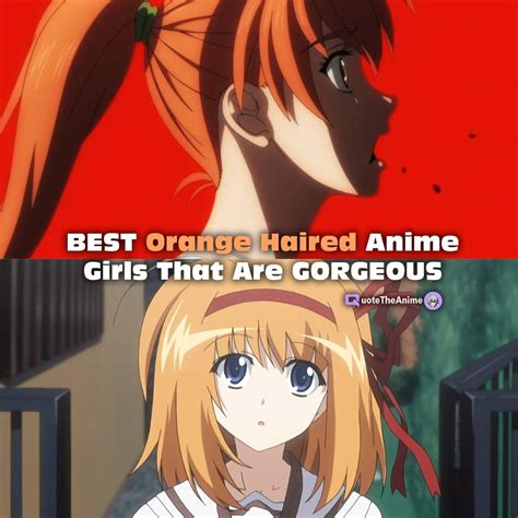 Orange Haired Anime Girl Characters at Alana Mcgovern blog