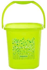 nayasa Bucket Set of 20ltrs (Green) : Amazon.in: Home & Kitchen