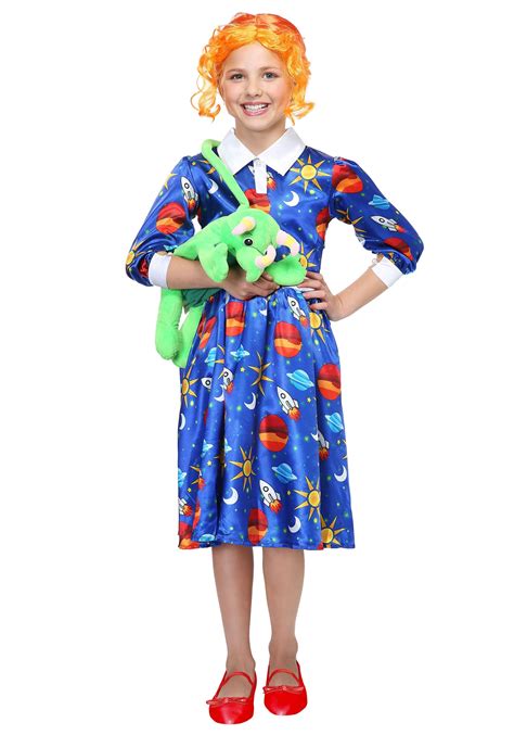Magic School Bus Ms. Frizzle Costume for Kids | Science Halloween Costumes