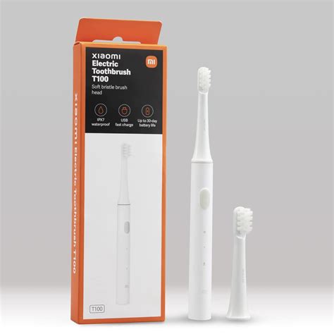 MI Rechargeable Electric Toothbrush T100 for Adults with Dual Pro Mode ...