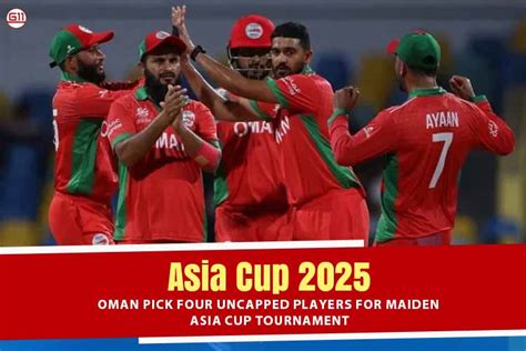 Asia Cup 2025: Oman Pick Four Uncapped Players For Maiden Asia Cup ...