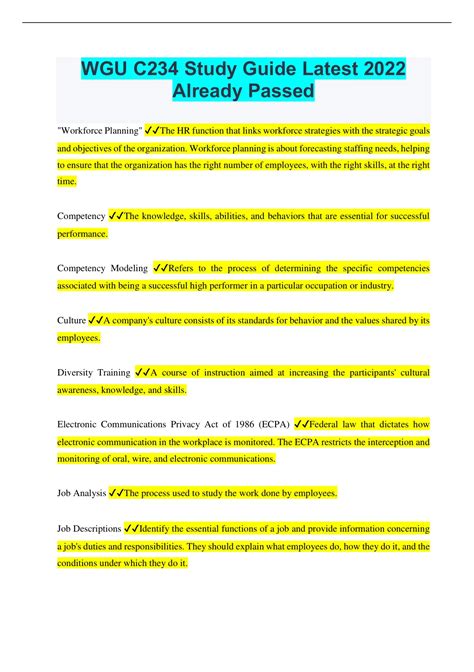 Image result for WGU Biology Module 23 Study Guide