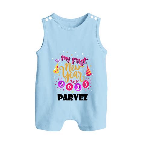 My First New Year 2026 – Party Theme| Customized Romper Suit ...
