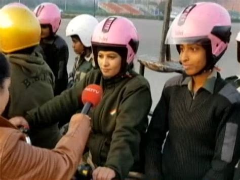 Women Bikers Team Of BSF To Show Stunts On Republic Day Parade