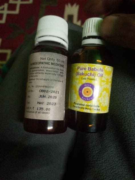 Buy Deve Herbes Pure Babchi (Bakuchi) Oil (Psoralea corylifolia ...