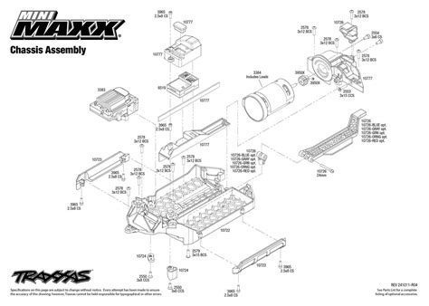 Traxxas T-Maxx 3.3 Parts Diagram and Breakdown