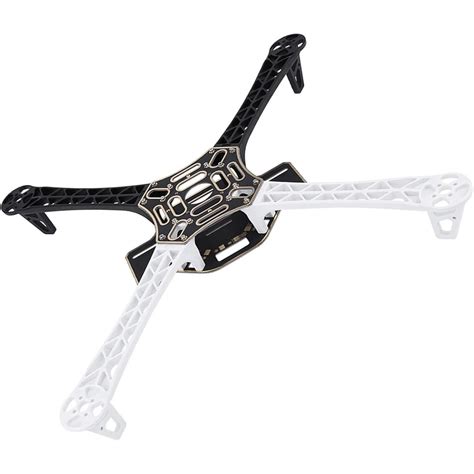 F450 4-axis Quadcopter Drone Frame Kit with Integrated PCB (Black & Wh ...