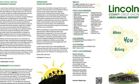 Annual Meeting | Lincoln County Credit Union