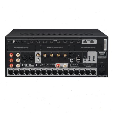 Emotiva RMC-1 - 16 Channel Dolby Atmos & DTS:X Cinema Processor | AVStore
