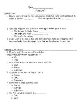 3rd Grade Homework Lesson 2 3.3 的图像结果