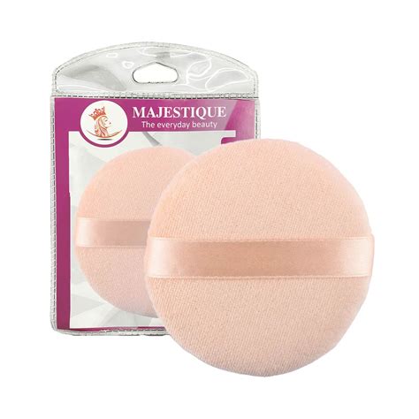 Buy Majestique Face Soft Pad Pink Tone Powder Puff Online at Best Price ...