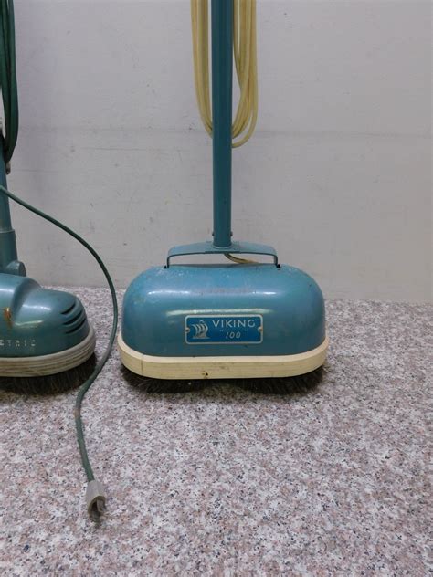 Lot of 2 Vintage Floor Polishers Viking Model D86 and General Electric ...