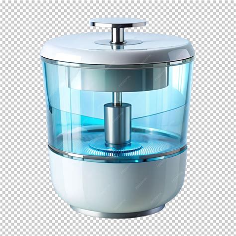 Sci fi water clean container on transparent background | Premium AI ...