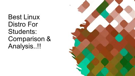 Linux Distro Comparison Chart 的图像结果