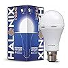 Halonix 9 Watt B22 LED White Emergency Inverter Bulb, Pack of 1 ...