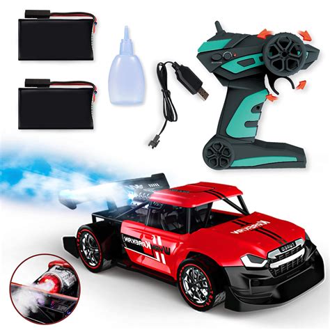 Buy Kidwala Remote Control Turbo Car Smoke & Water Spray with Cool LED ...