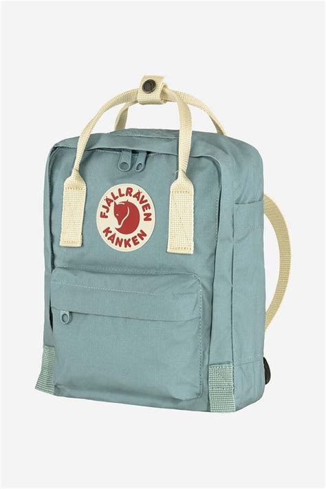Fjallraven plecak Kanken Mini kolor niebieski mały z aplikacją F23561 ...