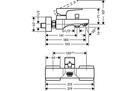 Змішувач Metropol для ванни Matt Black (32540670) - купити у Львові ...