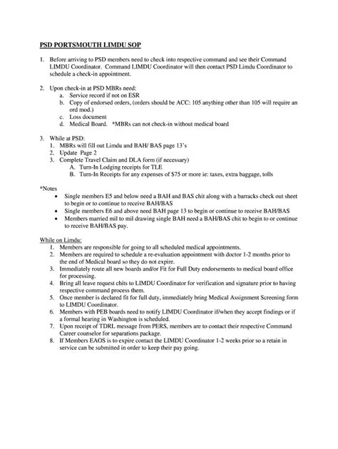 Navy Sop - Fill Online, Printable, Fillable, Blank | pdfFiller