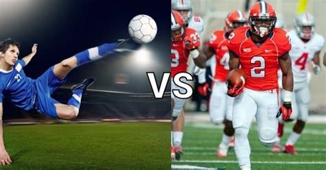 Football vs Soccer 的图像结果