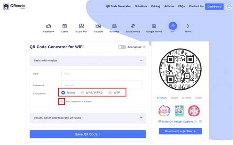 Image result for WiFi QR Code Generator