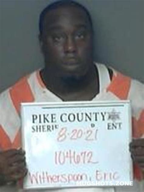 ERIC WITHERSPOON 08/20/2021 - Pike County Mugshots Zone