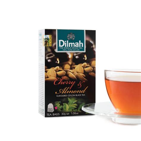 Black Cherry Tea | Dilmah Cherry Almond Flavoured Tea Bags – Dilmah Tea