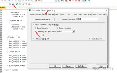 Convert ASM File to Hex File Using Keil 的图像结果