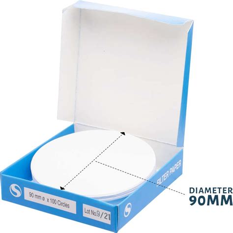 Supertek Filter Paper Grade 1 Qualitative Round Sheets Filter Paper ...