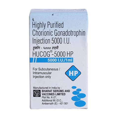 Hucog-5000 HP Injection | Uses, Side Effects, Price | Apollo Pharmacy