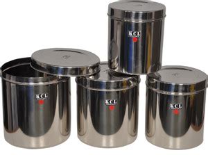 KCL Steel Grocery Container - 12000 ml Price in India - Buy KCL Steel ...