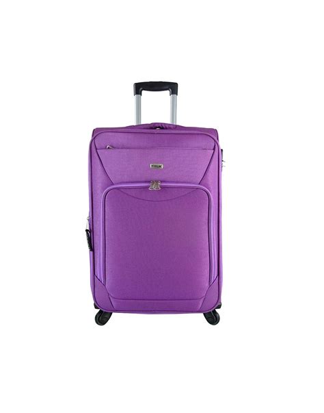 Timus Uppbeat Spinner 65cm Wine 4 Wheel Suitcase | Trolley Bag for ...