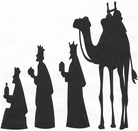 Free Clipart + Nativity Scene Silhouette at Leah Coote blog