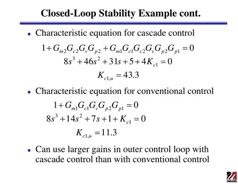 Image result for Cascade Control Loop Example