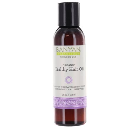 Buy Banyan Botanicals Healthy Hair Oil - Certified Organic, 4 oz ...