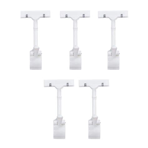 Gerrit Signage Holder with Clip, Double Head Display Clip, Rotating ...