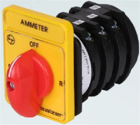 Rotary Switches AC & DC Voltmeter Switches - Salzer Rotary Switches AC ...