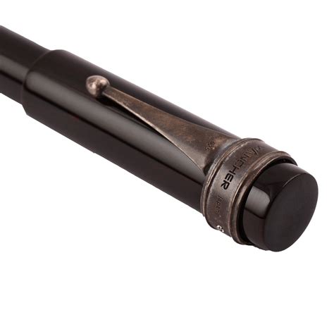 Wancher Sekai Aizu Urushi Fountain Pen - Ebony CT – Makoba