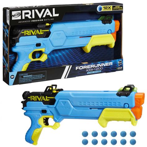 Nerf Rival Pilot Xxiii-100 Blaster, Break-Barrel Load, T-Bar Priming, 2 ...