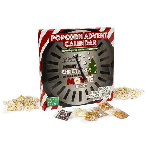 Wabash Valley Farms Santa’s Secret Snack Popcorn Advent Calendar ...